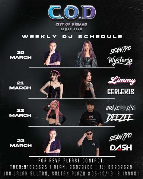 CLUB C.O.D (@cityofdreams.sg) • Instagram photos and videos.